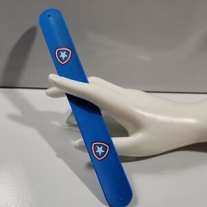 Silicone Captain America Slap Band or Bracelet for Kids.